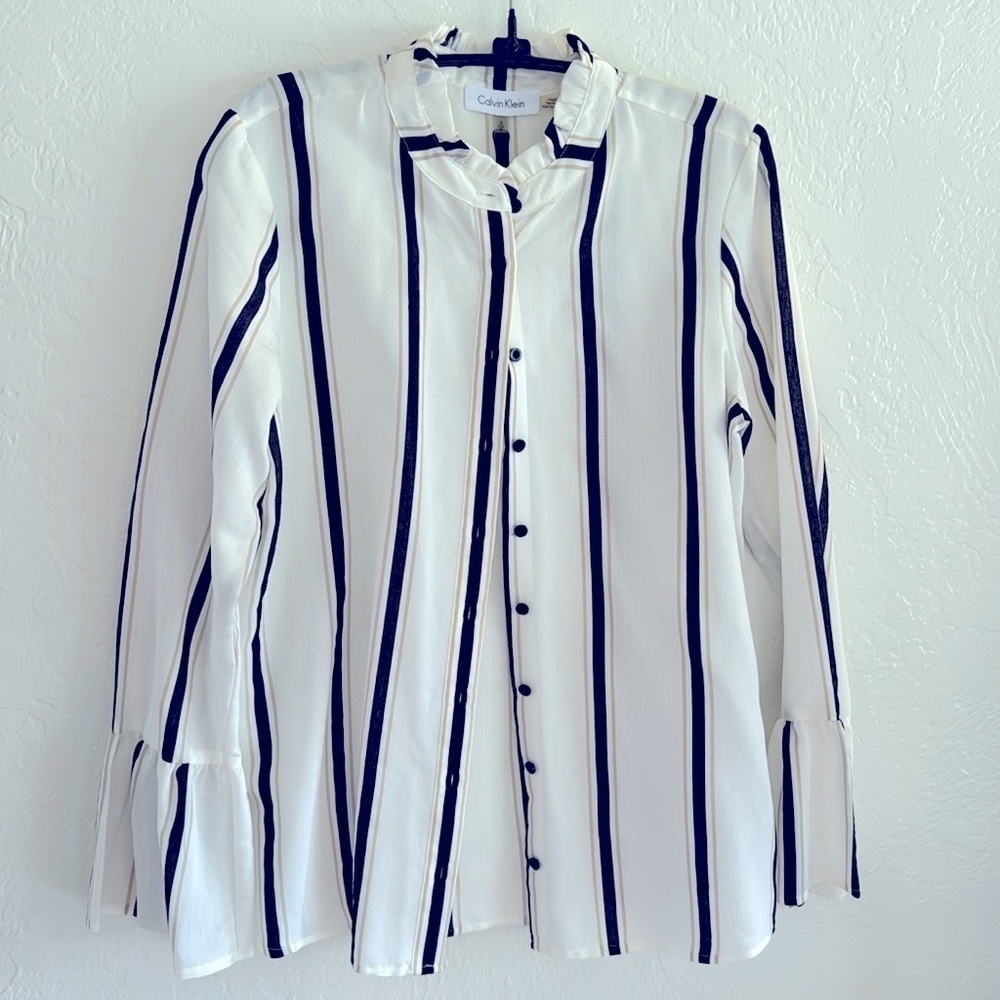 Calvin Klein blouse size small